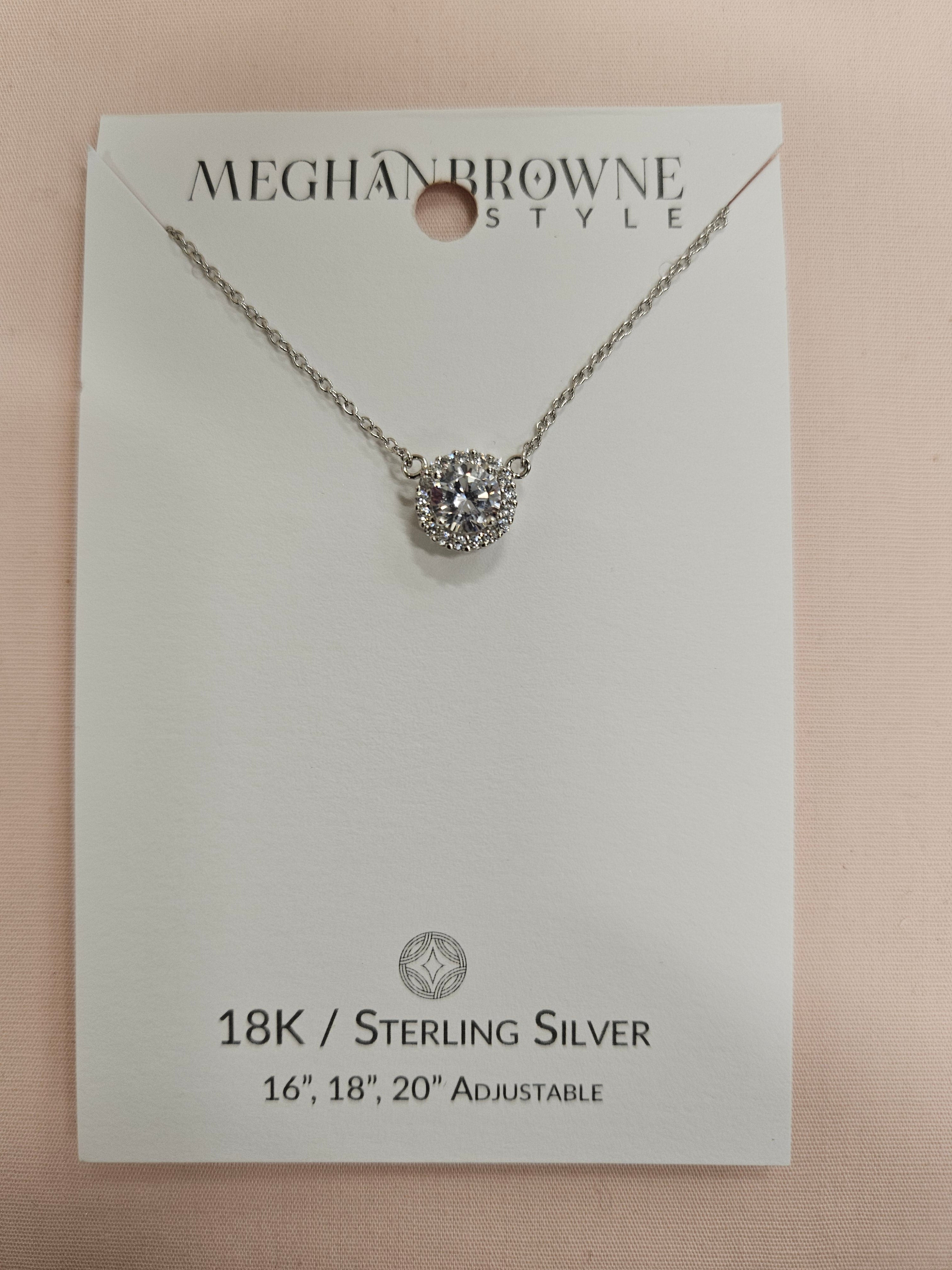 18K Bro Silver Necklace Jewelry- Necklace MEGHAN BROWN STYLE