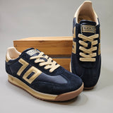 Jogger- Navy Gold Sneaker Shoes - Sneaker Back 70