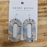 Blue Neutral Drop Earrings Jewelry - Earrings SAINT PETER HARDWARE