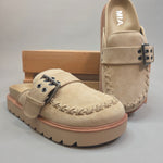 Sand Zaina Clog — MIA Shoes - Mules MIA