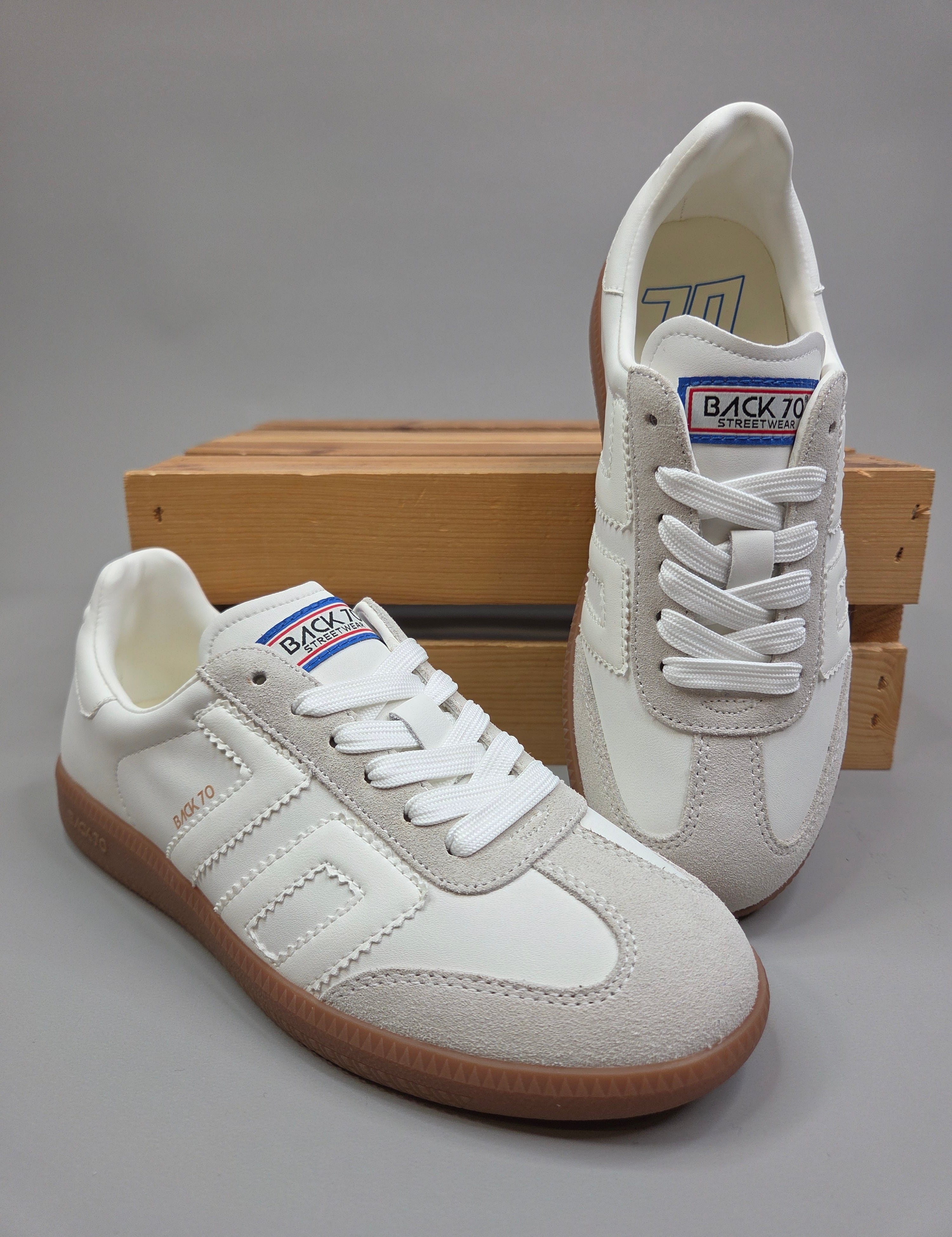 Cloud White Ice Shoes - Sneaker Back 70