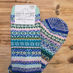 Mint Nordic Crew Socks — World's Softest Accessories - Socks World's Softest