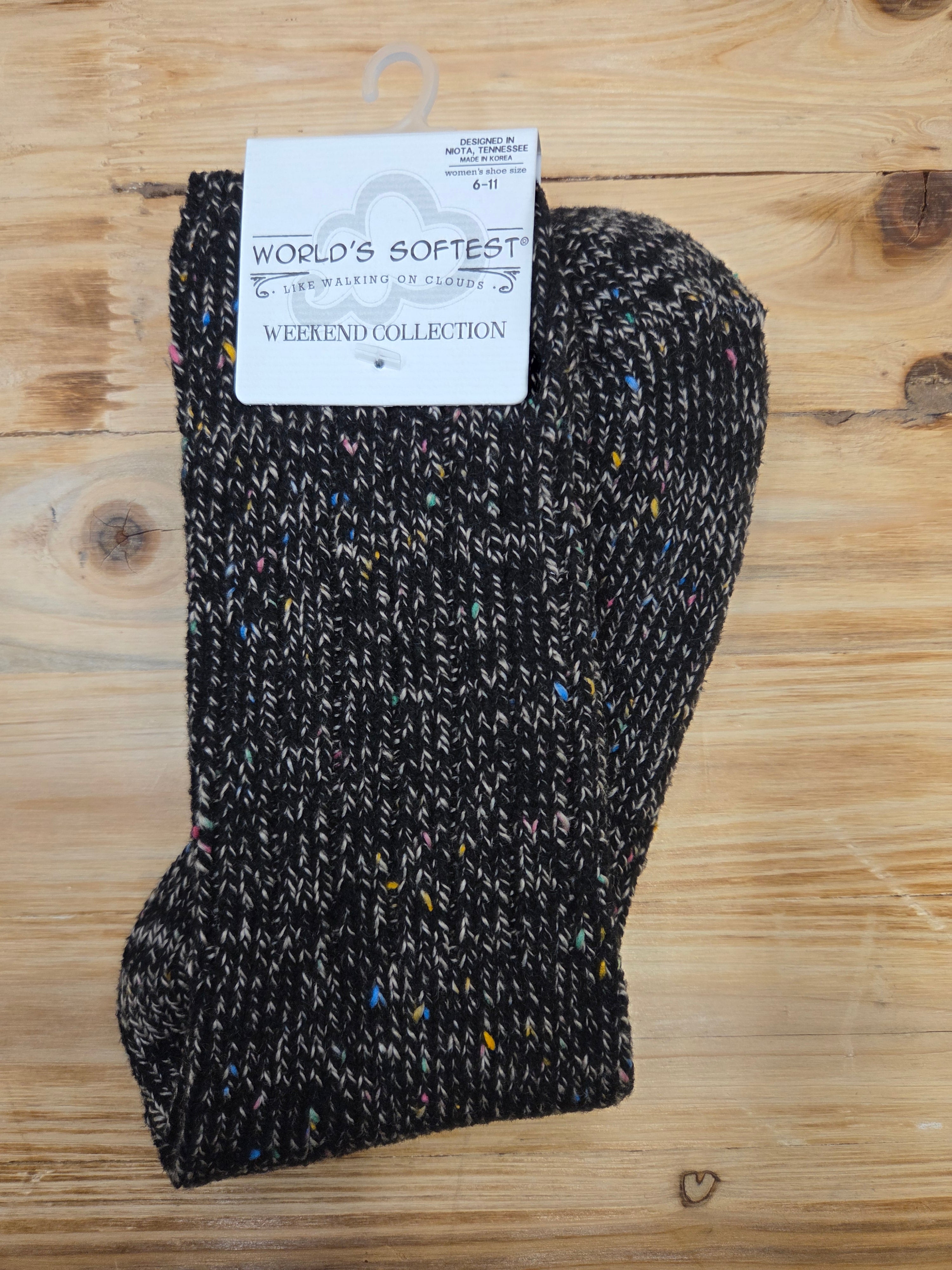 Moonlit Ragg Crew Socks — World's Softest Accessories - Socks World's Softest