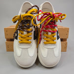 LEON- White & Black Sneaker Shoes - Sneaker Back 70