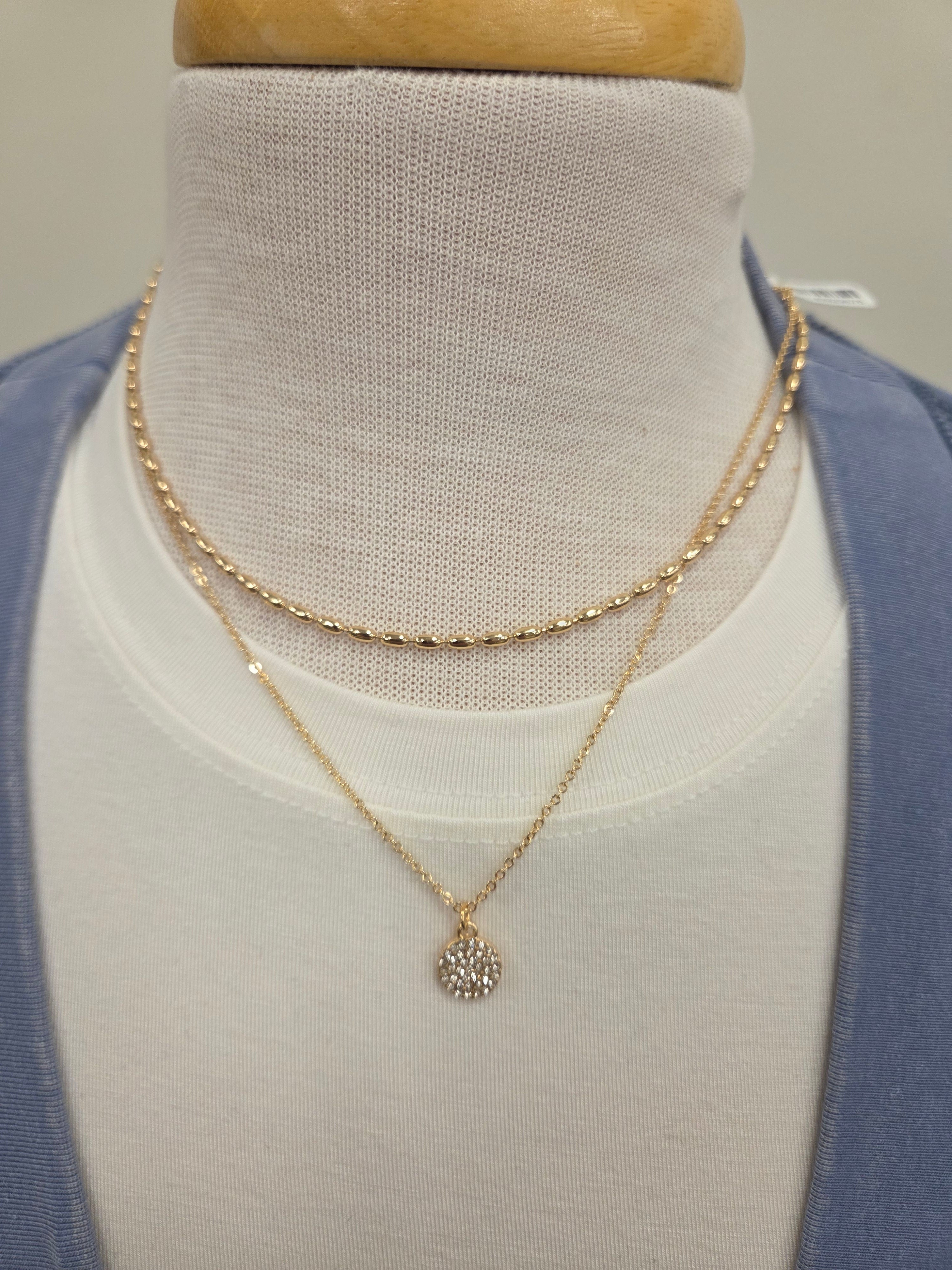 Adora Gold Necklace Jewelry- Necklace MEGHAN BROWN STYLE