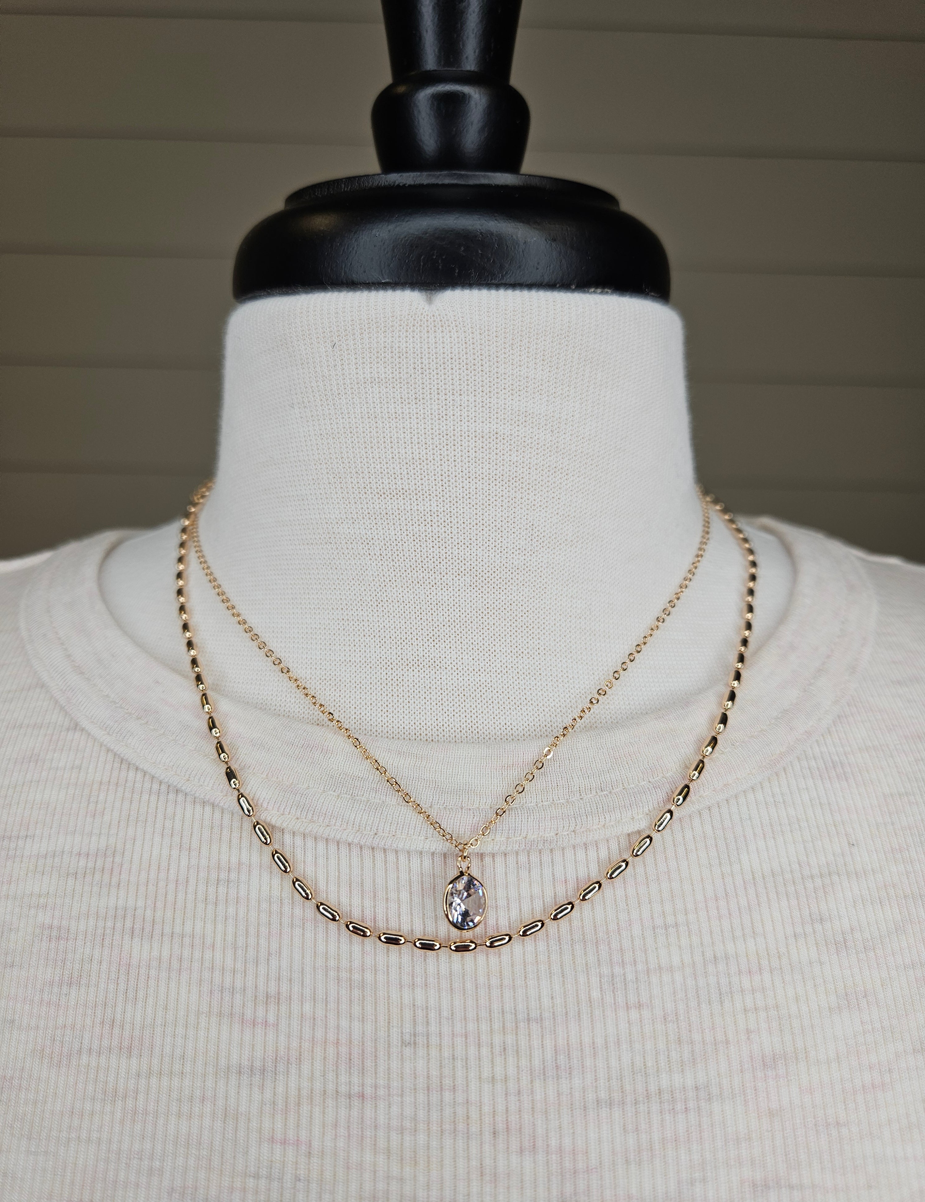 Forbes Gold Necklace Jewelry- Necklace MEGHAN BROWN STYLE