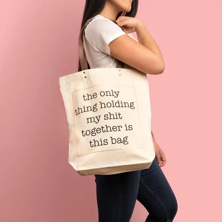 Shit Together Tote Bag Bags- Totes FUN CLUB