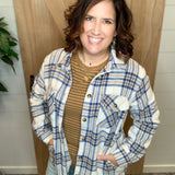 Chai Tea Stripe Stacy Top Top - Tee THREAD & SUPPLY