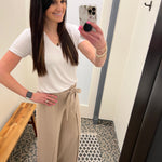 Blaire Taupe Pants Bottom- Pants WISHLIST