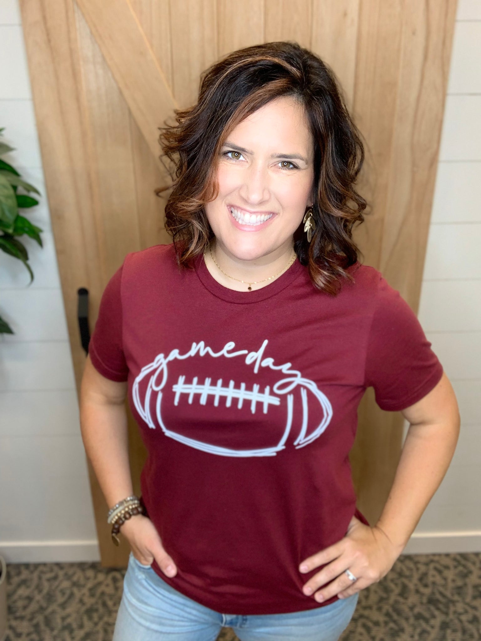 Maroon Game Day Tee