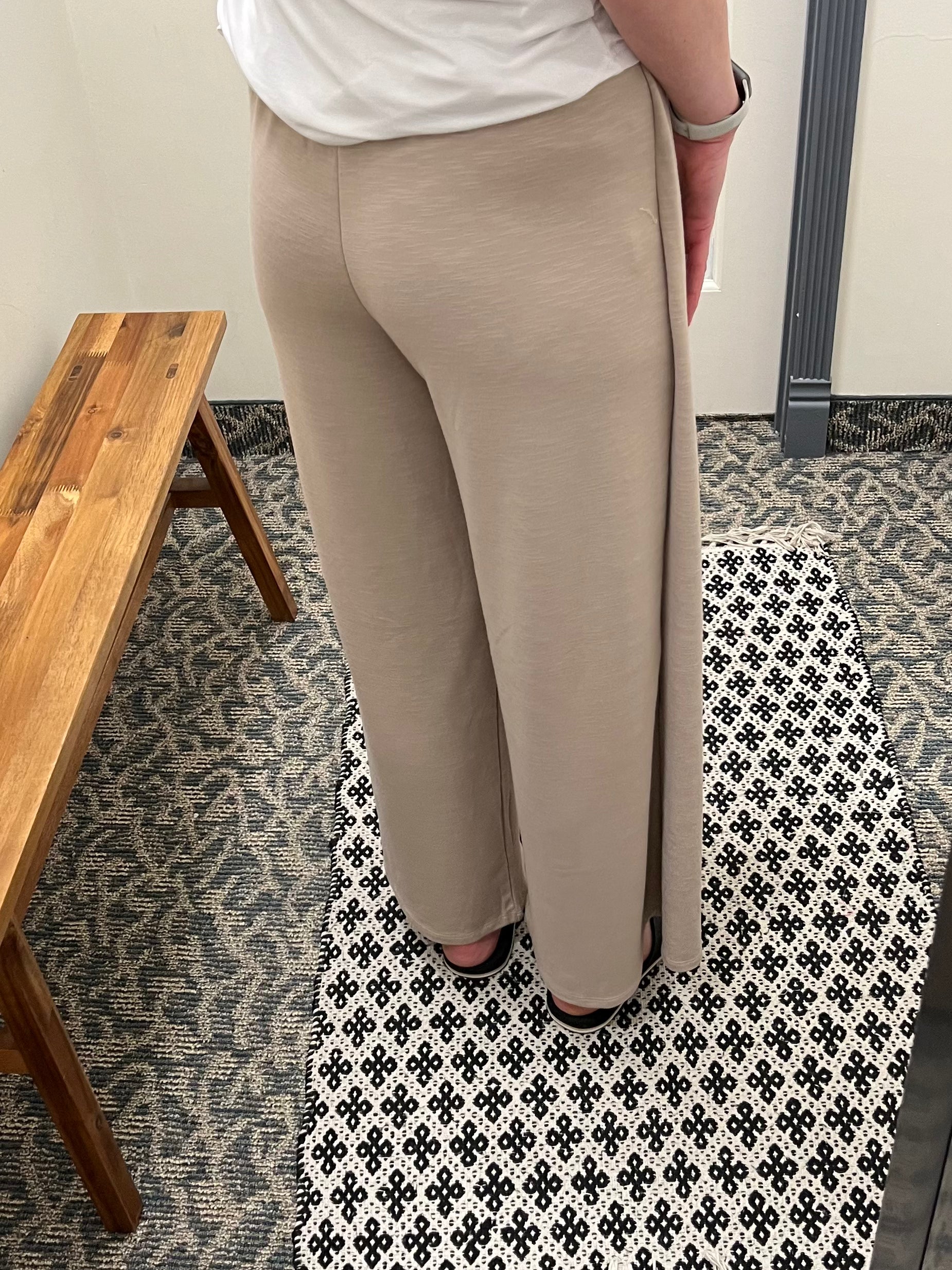 Blaire Taupe Pants Bottom- Pants WISHLIST