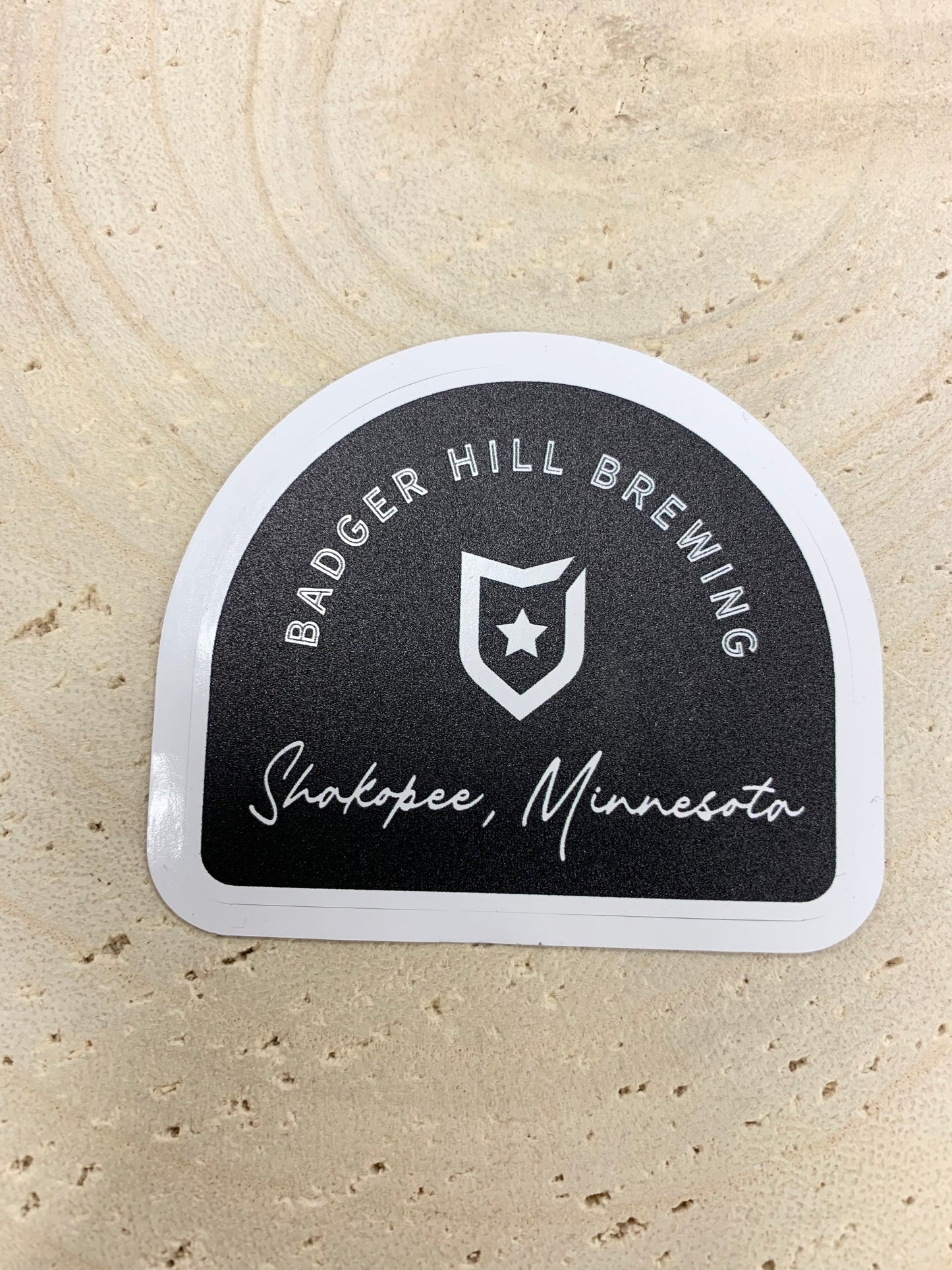 Badger Hill Vinyl Sticker