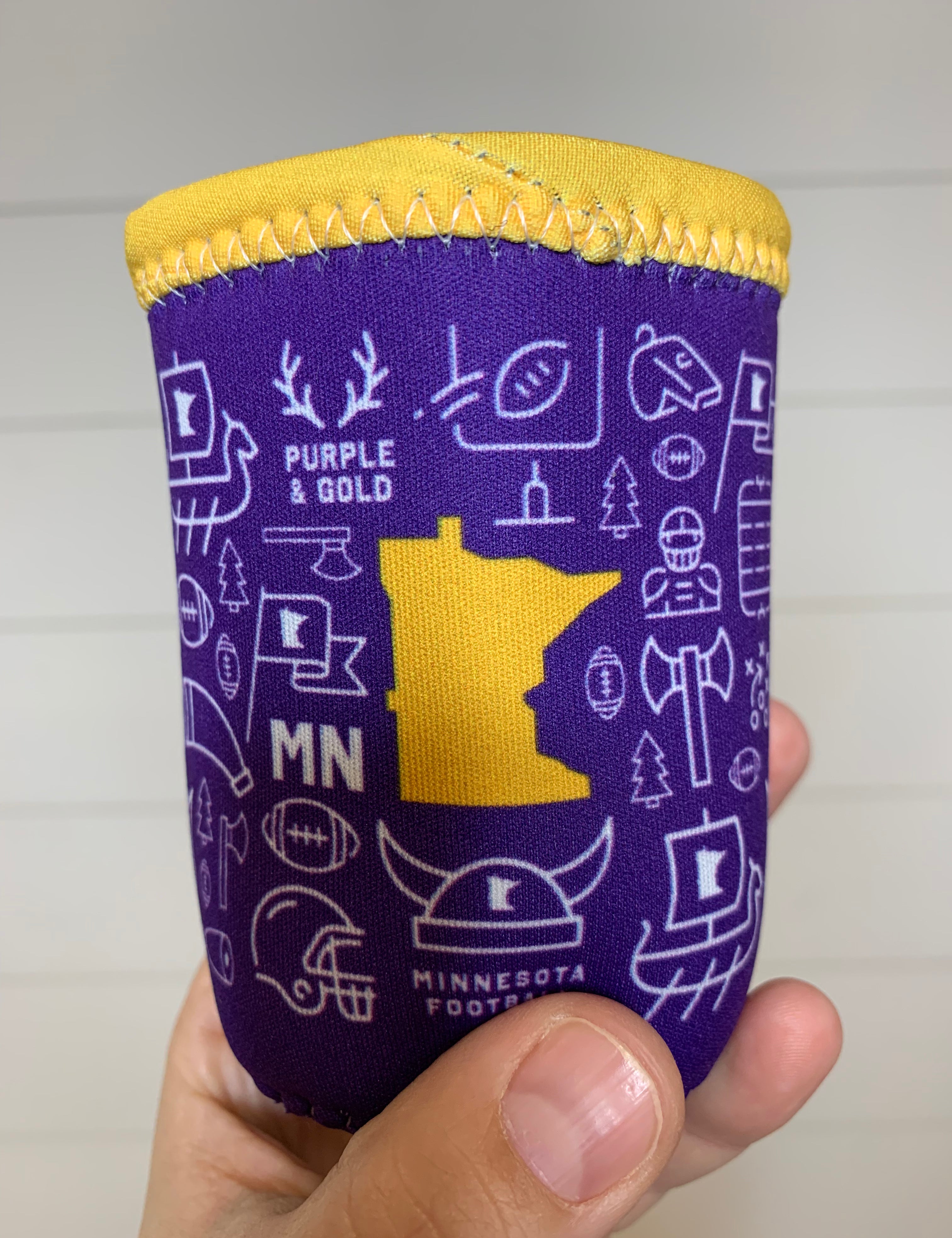 MN Football Can Coozie Accessories - Can Koozie 218 WHOLESALE