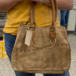BRUNA (BED STU) Bags- Purses BED STU OATS TAN RUSTIC