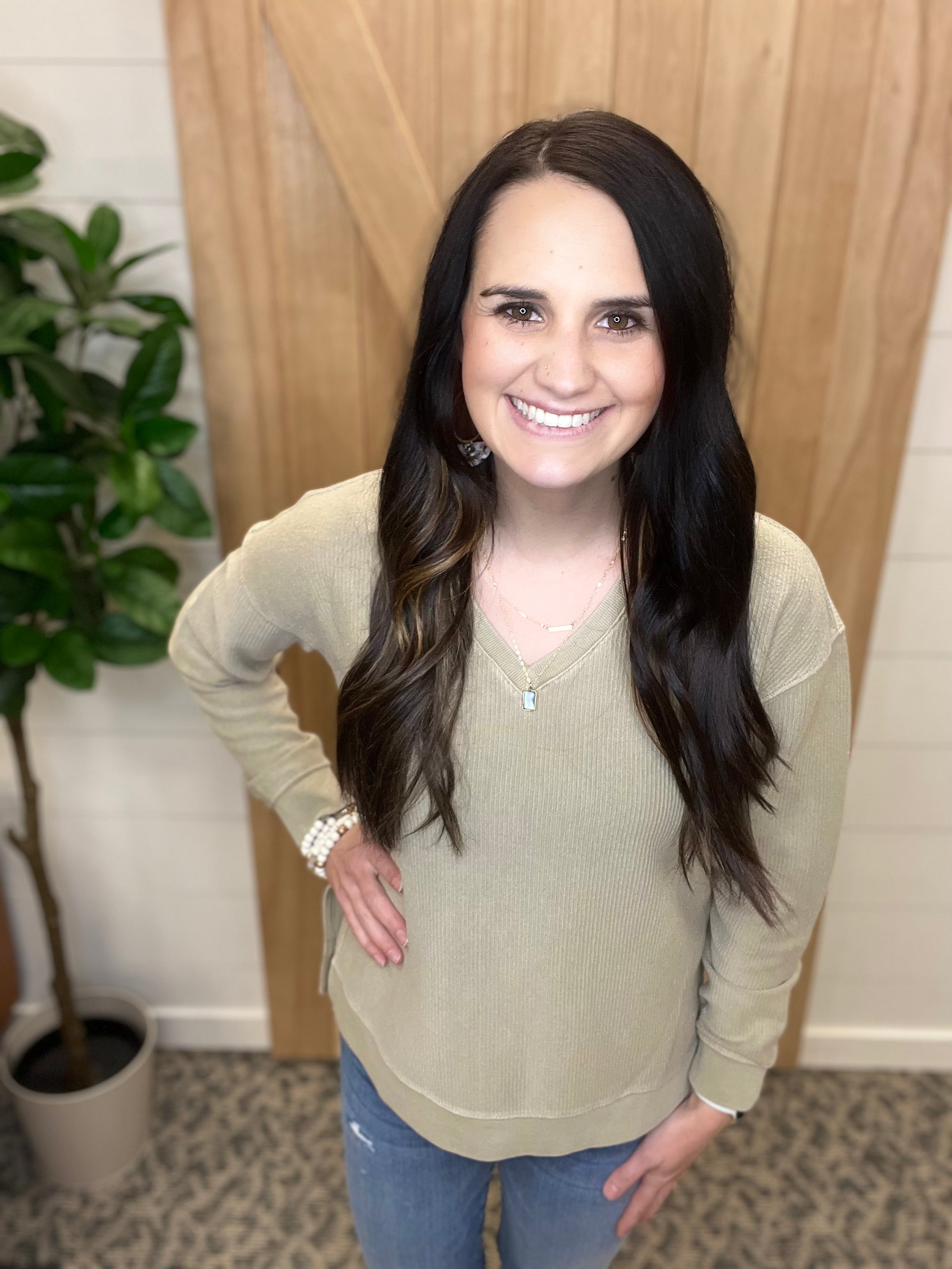 Alicia Top - Dune Top - Sweatshirt THREAD & SUPPLY