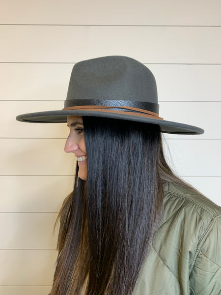 Grey Rancher Hat