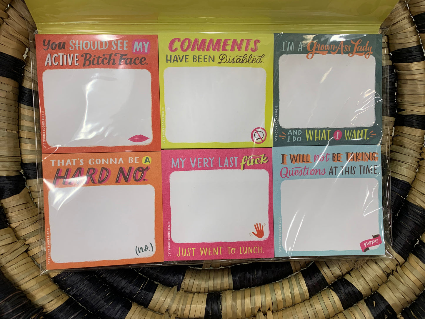 Funny Sticky Notes (3 styles)