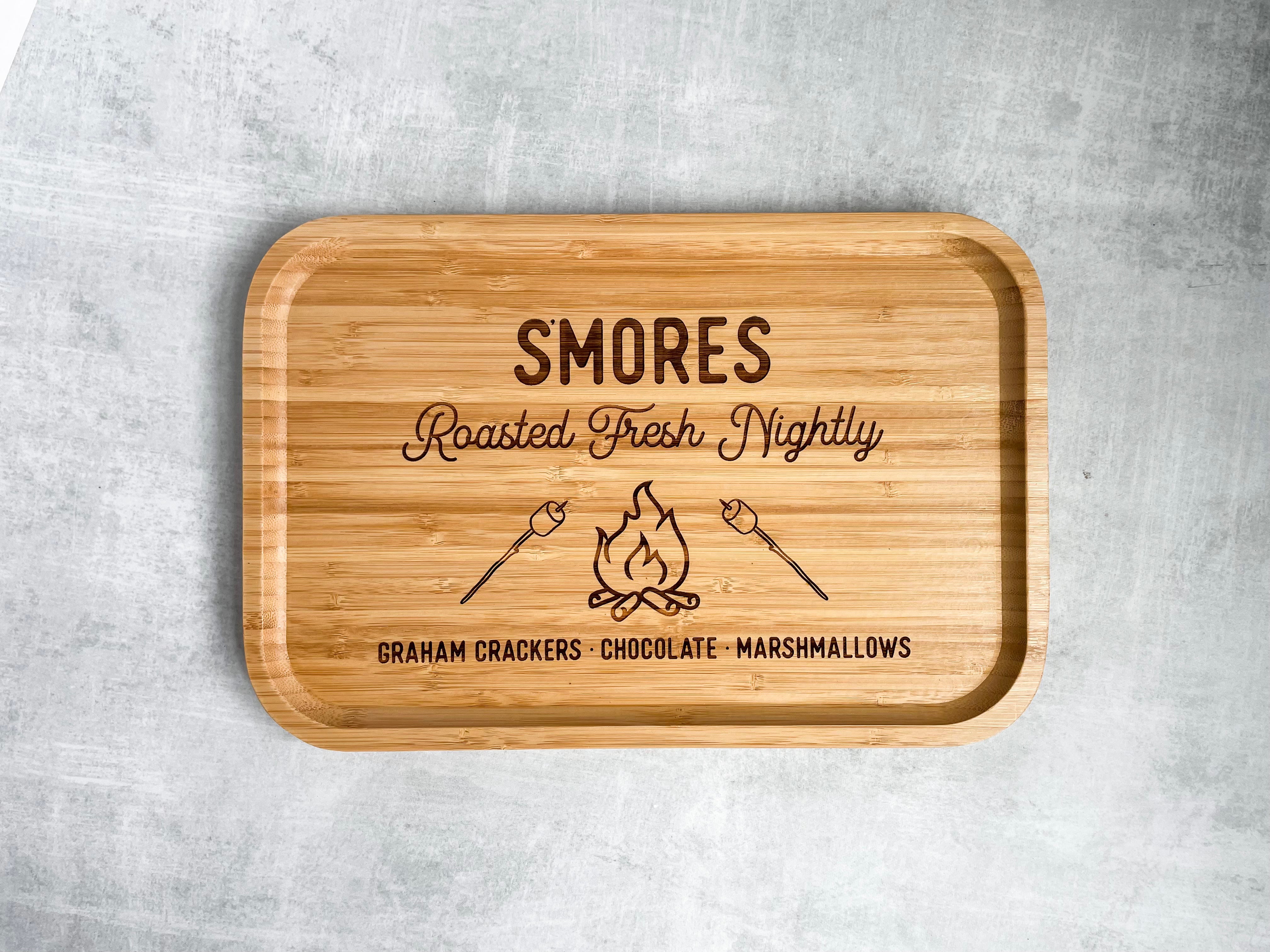 Smore Tray Home- Serveware A MONDAY IN MAY