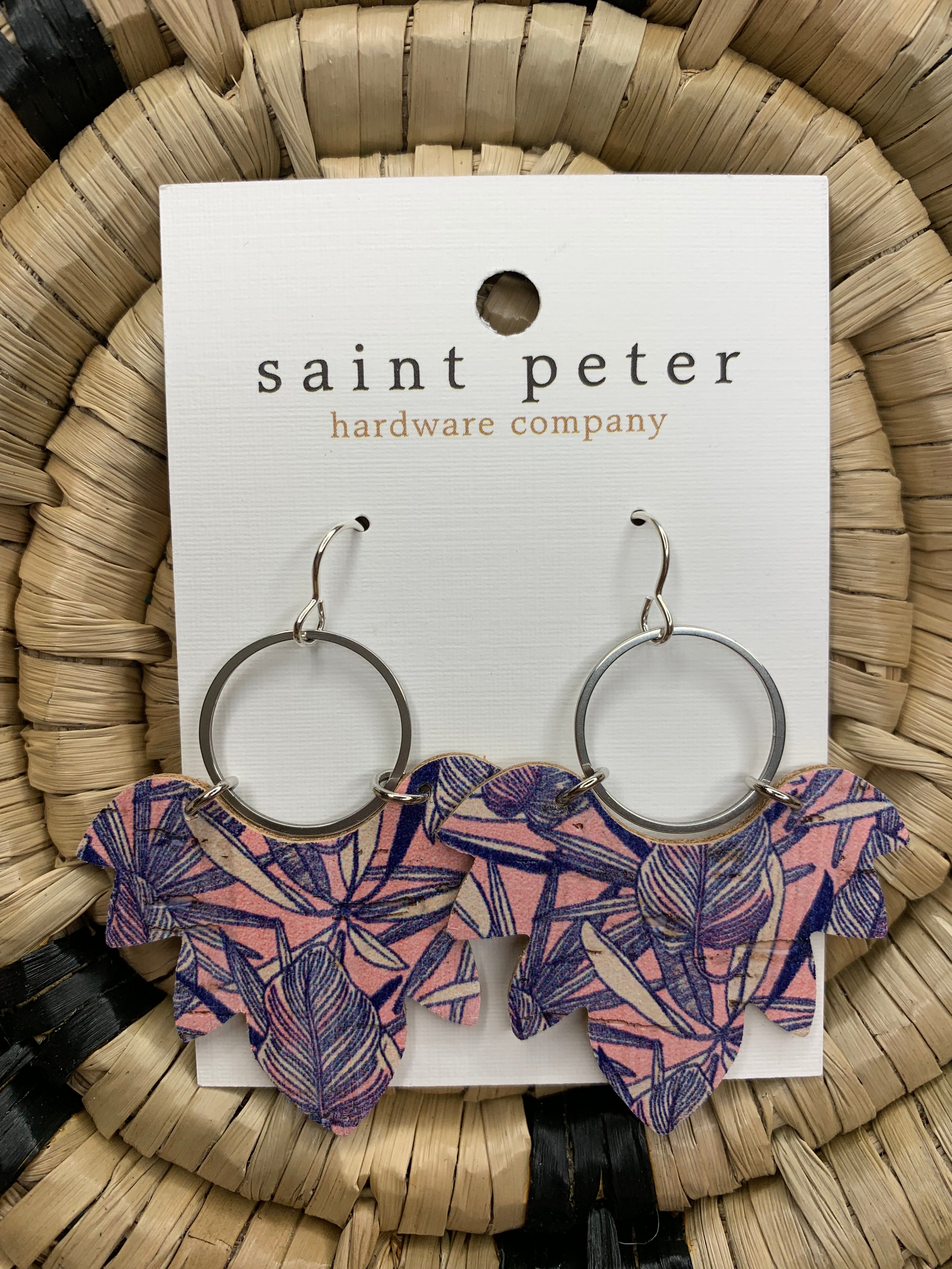 Scalloped Earrings Jewelry - Earrings St. Peter Hardware