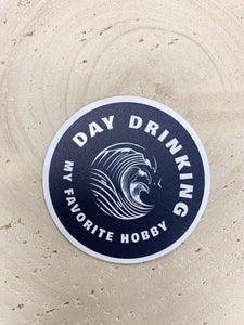 Day Drinking Vinyl Sticker