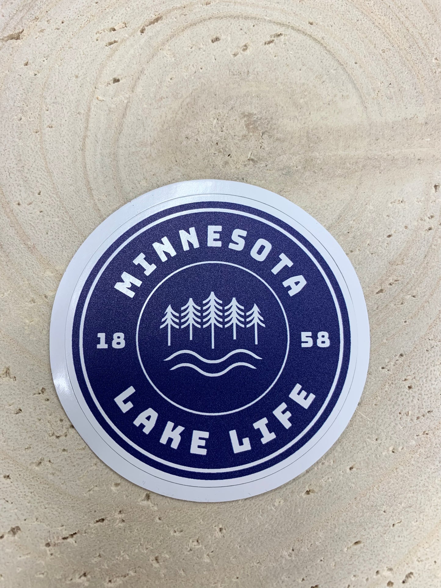 Lake Life Vinyl Sticker