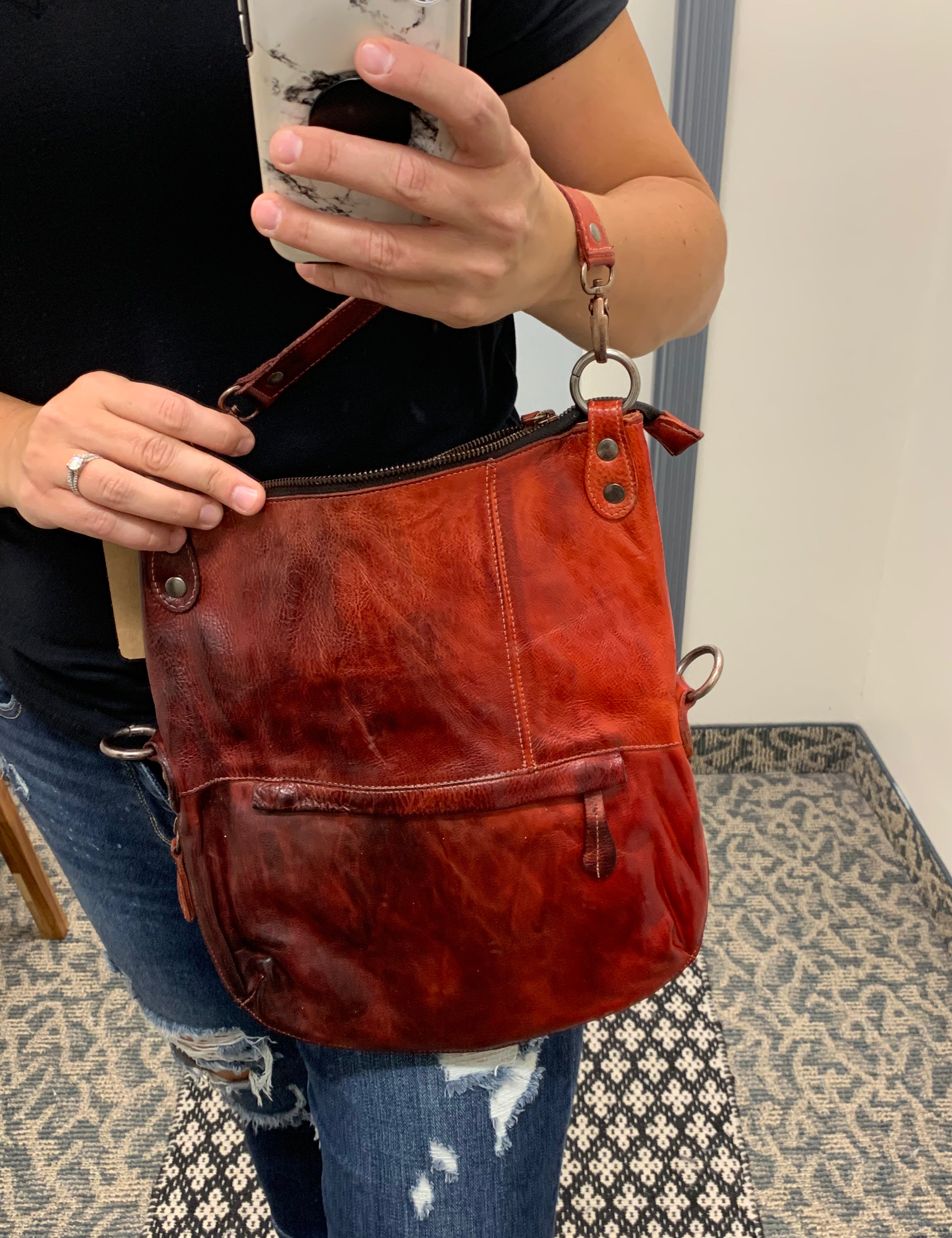 RED RUSTIC TAHITI - Bed Stu Bags- Purses BED STU
