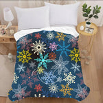 Cozy Blanket (3 styles) Home - Blanket THE CLASSY CLOTH Multi Color Snowflake