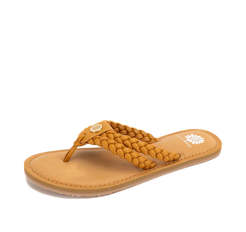 Devina Camel Sandal Shoes - Sandals YELLOWBOX