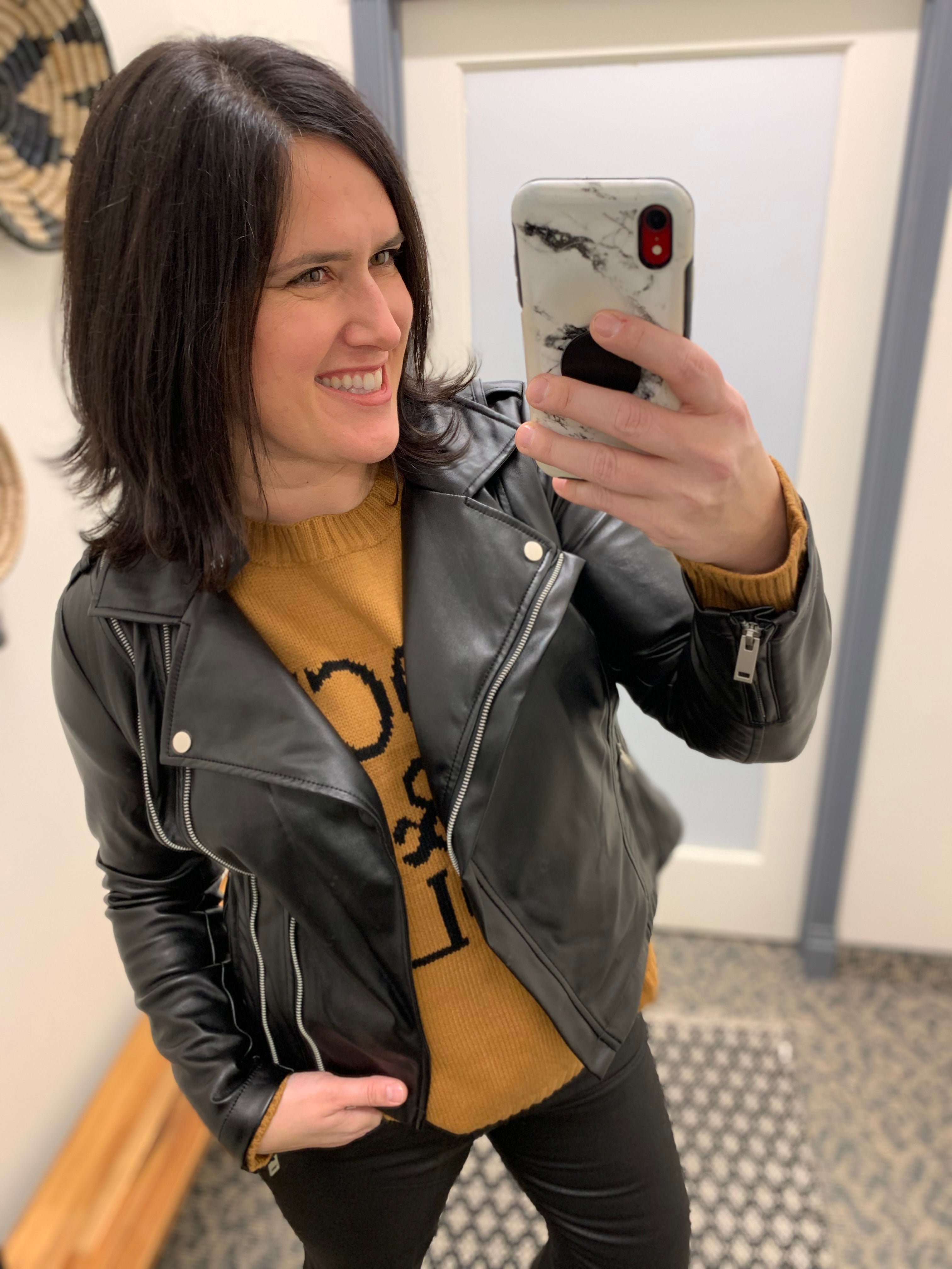 Black Maeve Vegan Moto Jacket (KUT) Outerwear- Jackets KUT FROM THE KLOTH
