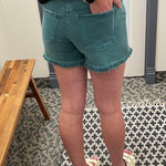 Turquoise Jane Shorts Bottoms - Shorts KUT FROM THE KLOTH