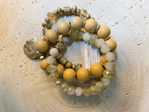 Stone Stretch Bracelets (3 colors)