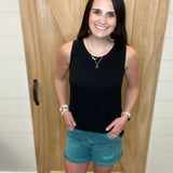 Turquoise Jane Shorts Bottoms - Shorts KUT FROM THE KLOTH